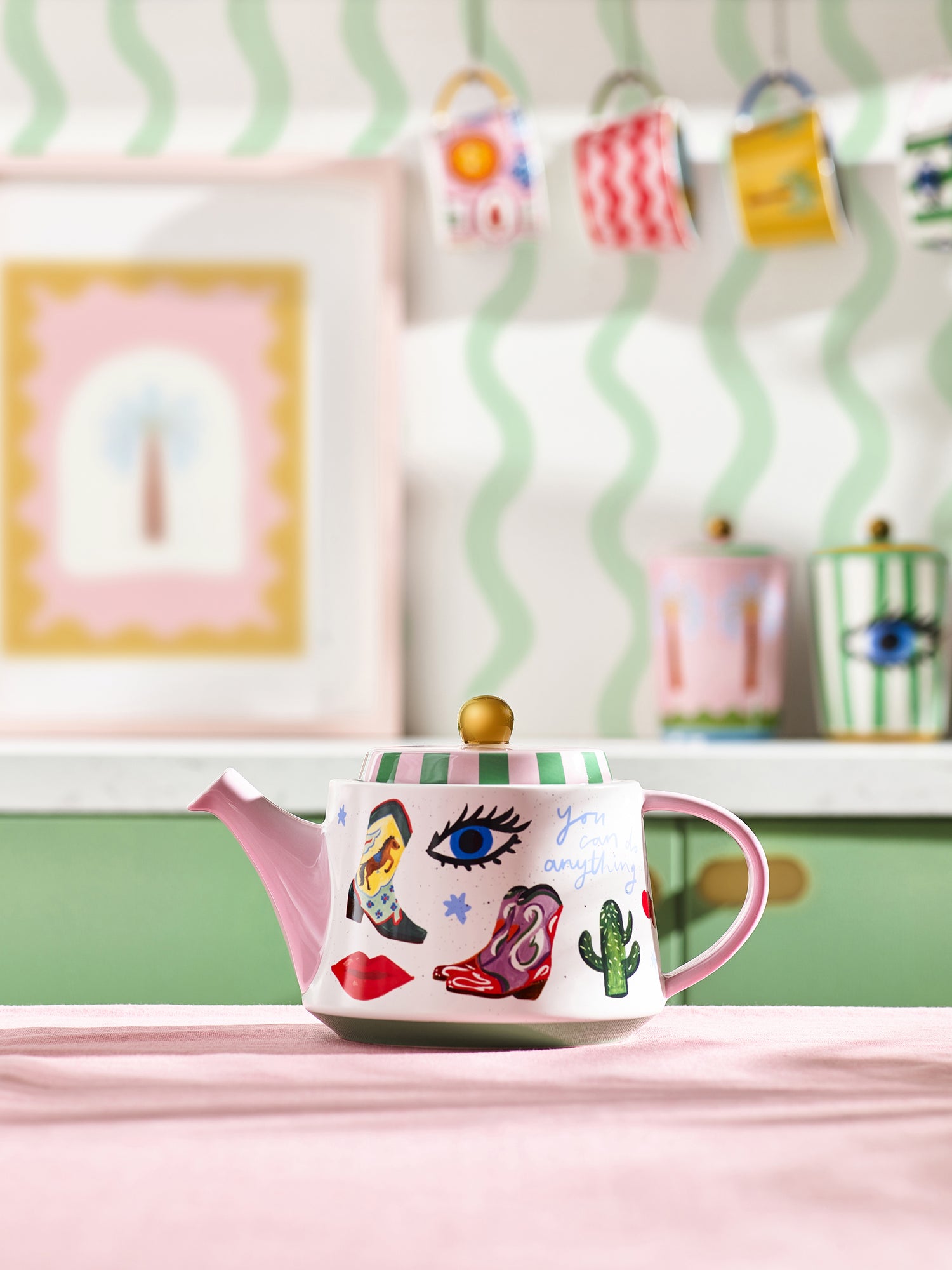 Eleanor Bowmer Electric Coast Tea Pot