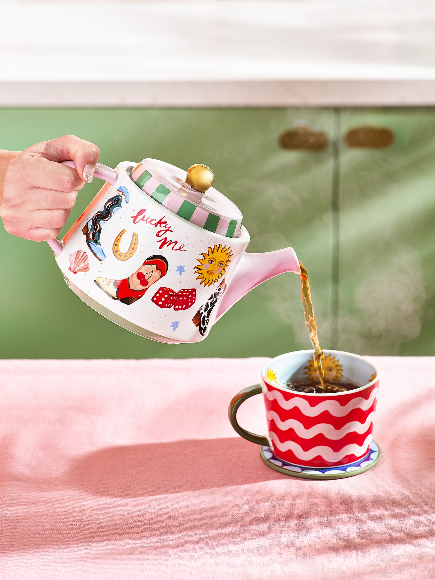 Eleanor Bowmer Electric Coast Tea Pot