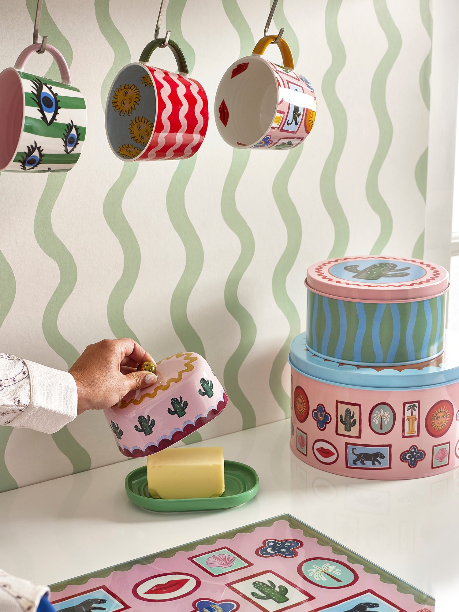 Eleanor Bowmer Electric Coast Butter Dish