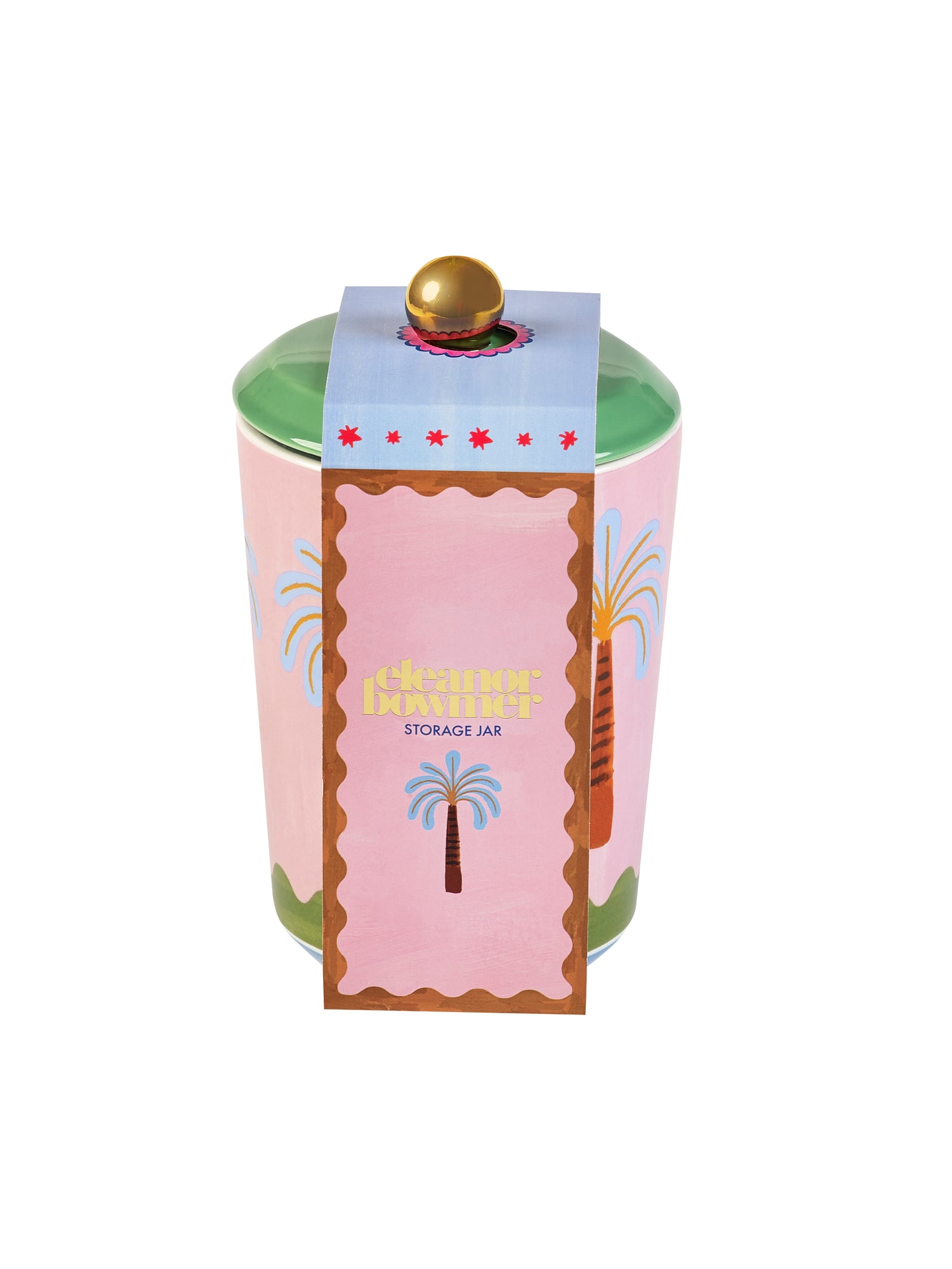 Eleanor Bowmer Electric Coast Palm Storage Jar