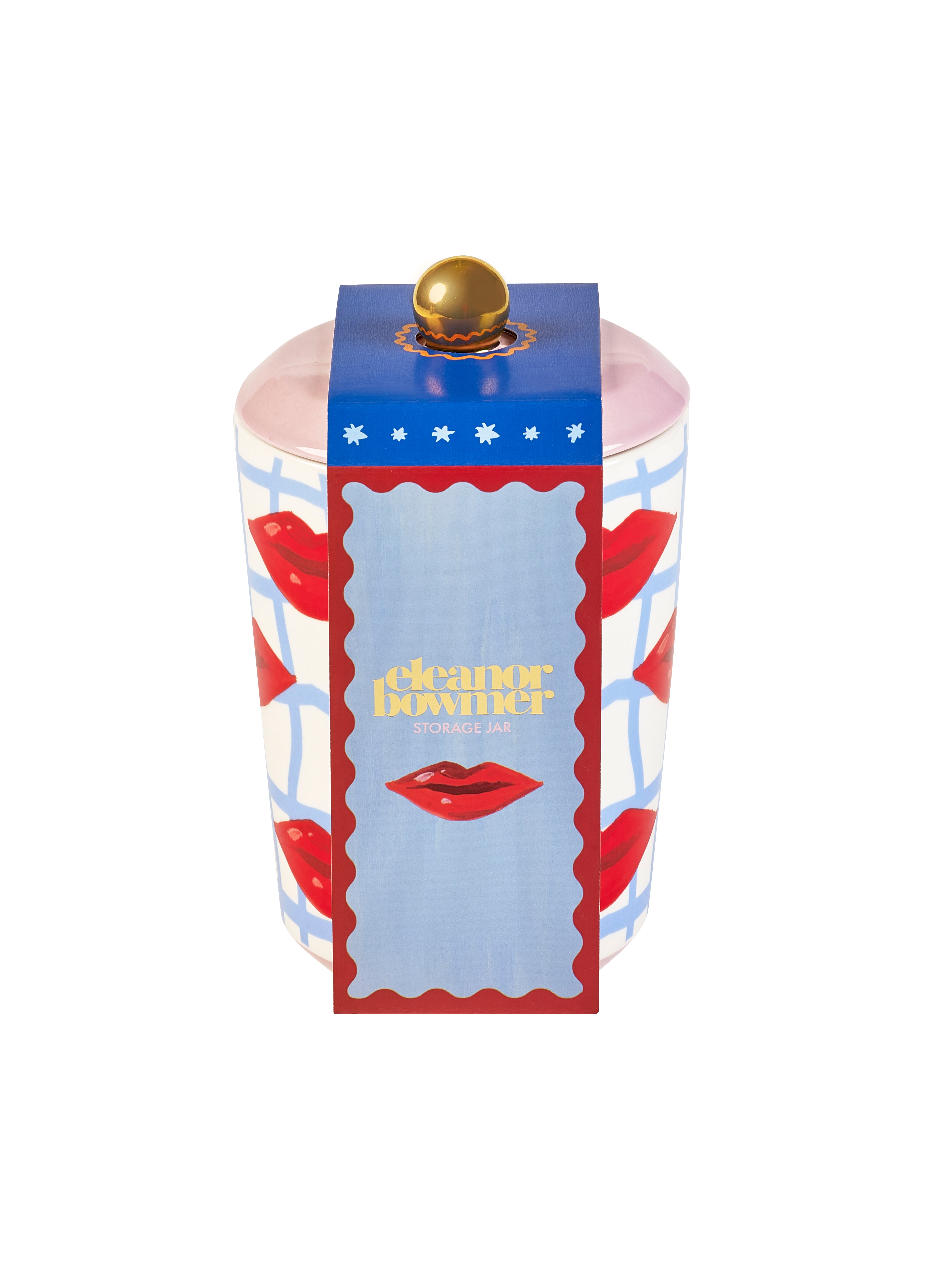 Eleanor Bowmer Electric Coast Lips Storage Jar