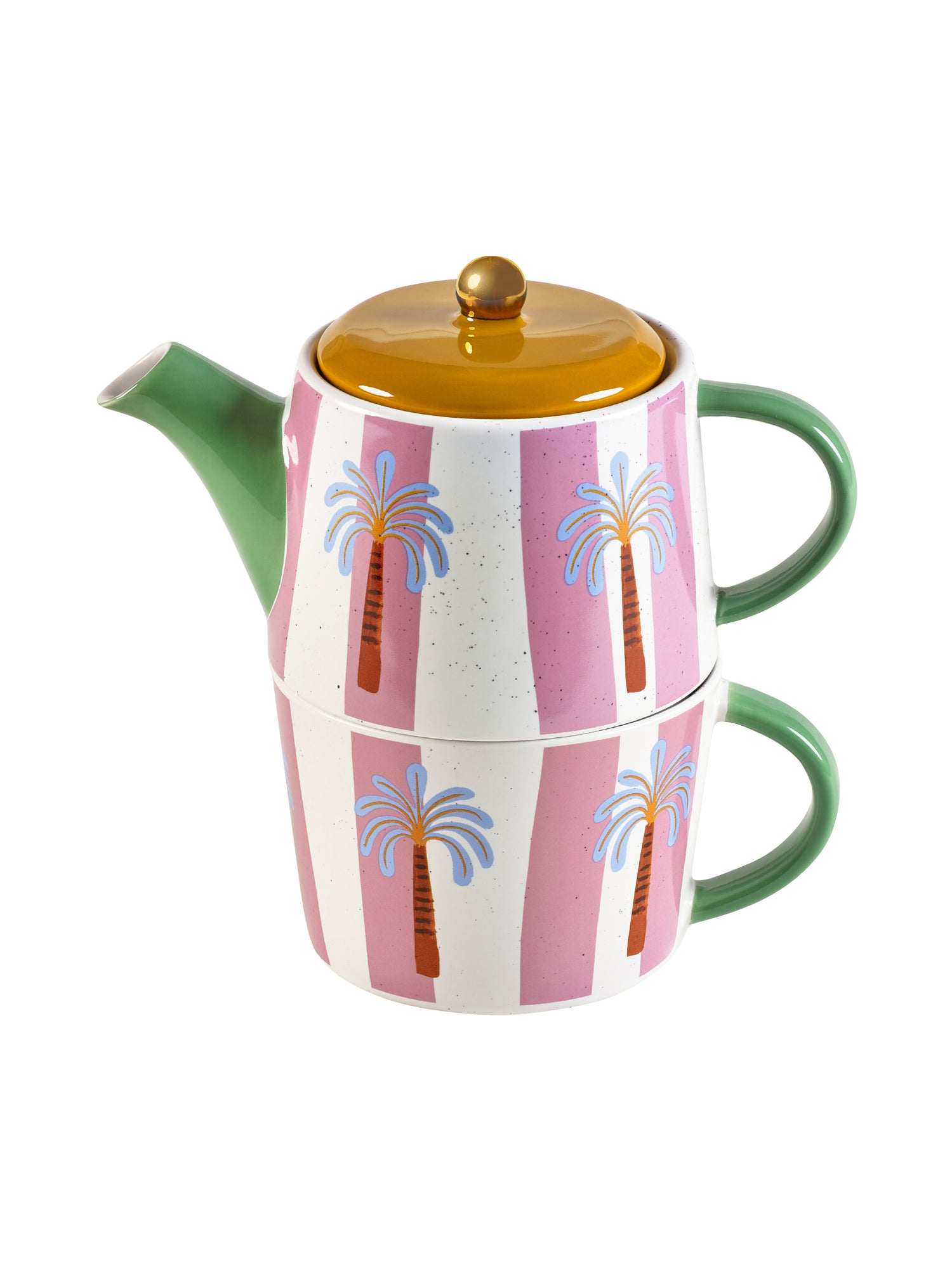Eleanor Bowmer Electric Coast Palm Tea for One