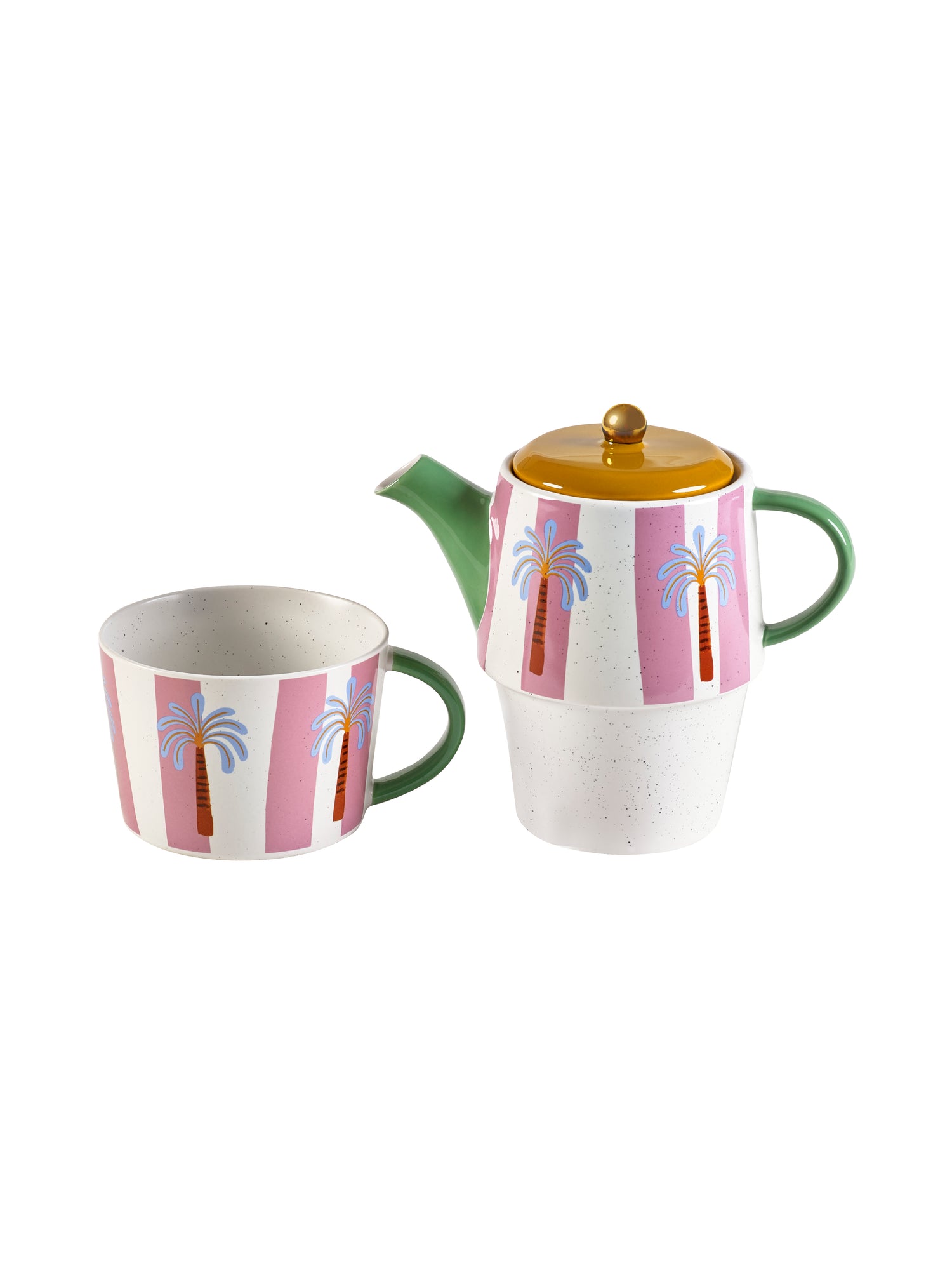 Eleanor Bowmer Electric Coast Palm Tea for One