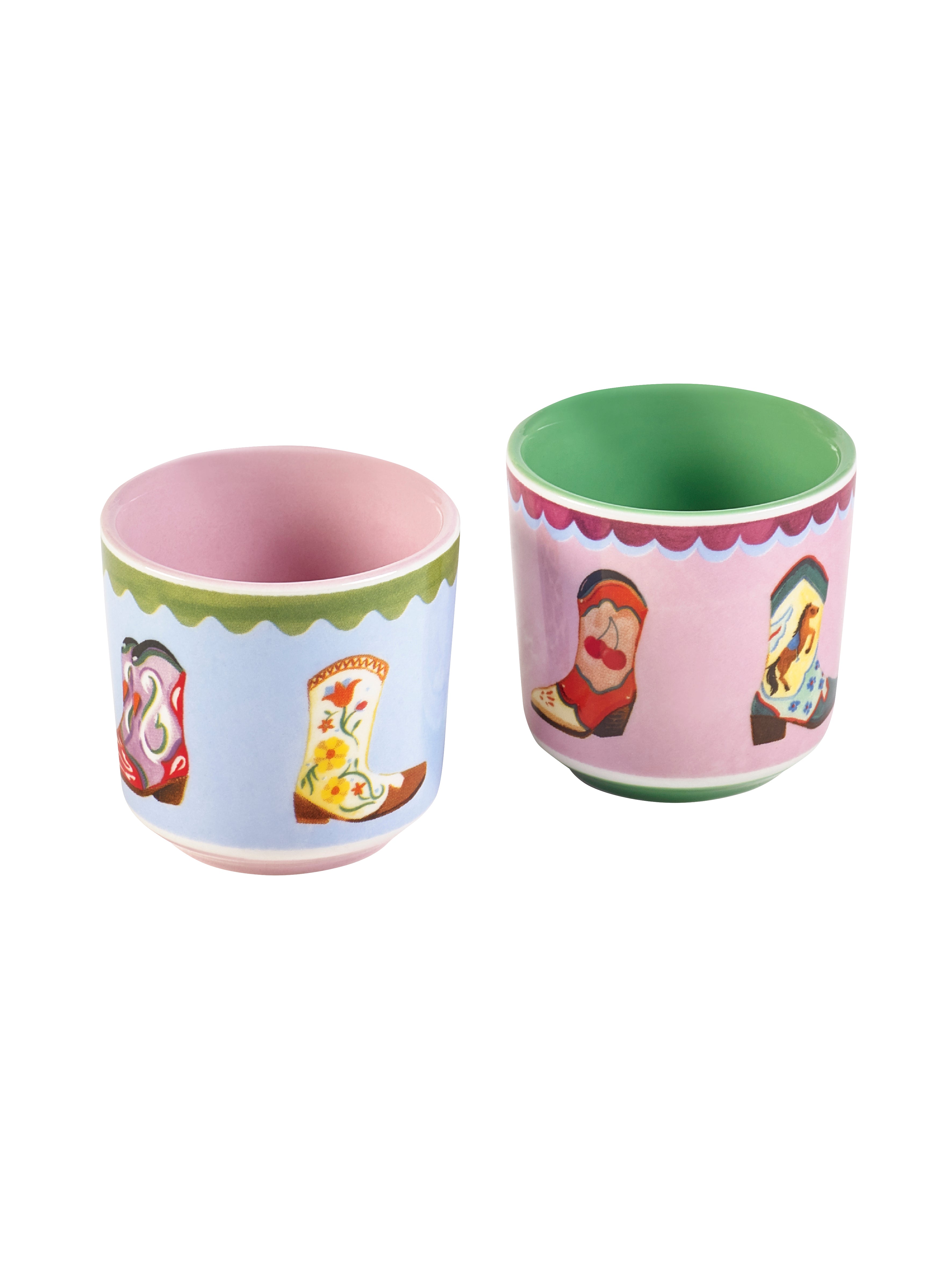 Eleanor Bowmer Electric Coast Set of 2 Egg Cups