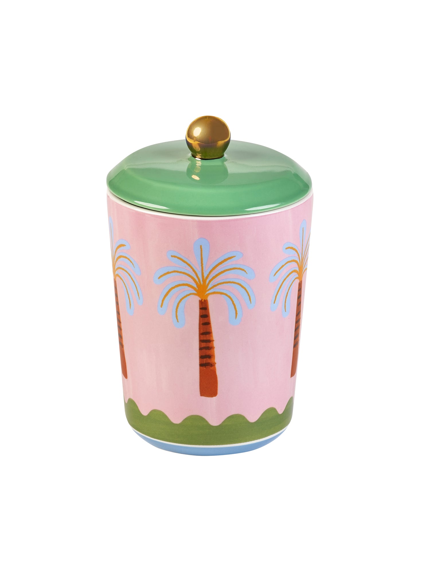 Eleanor Bowmer Electric Coast Palm Storage Jar