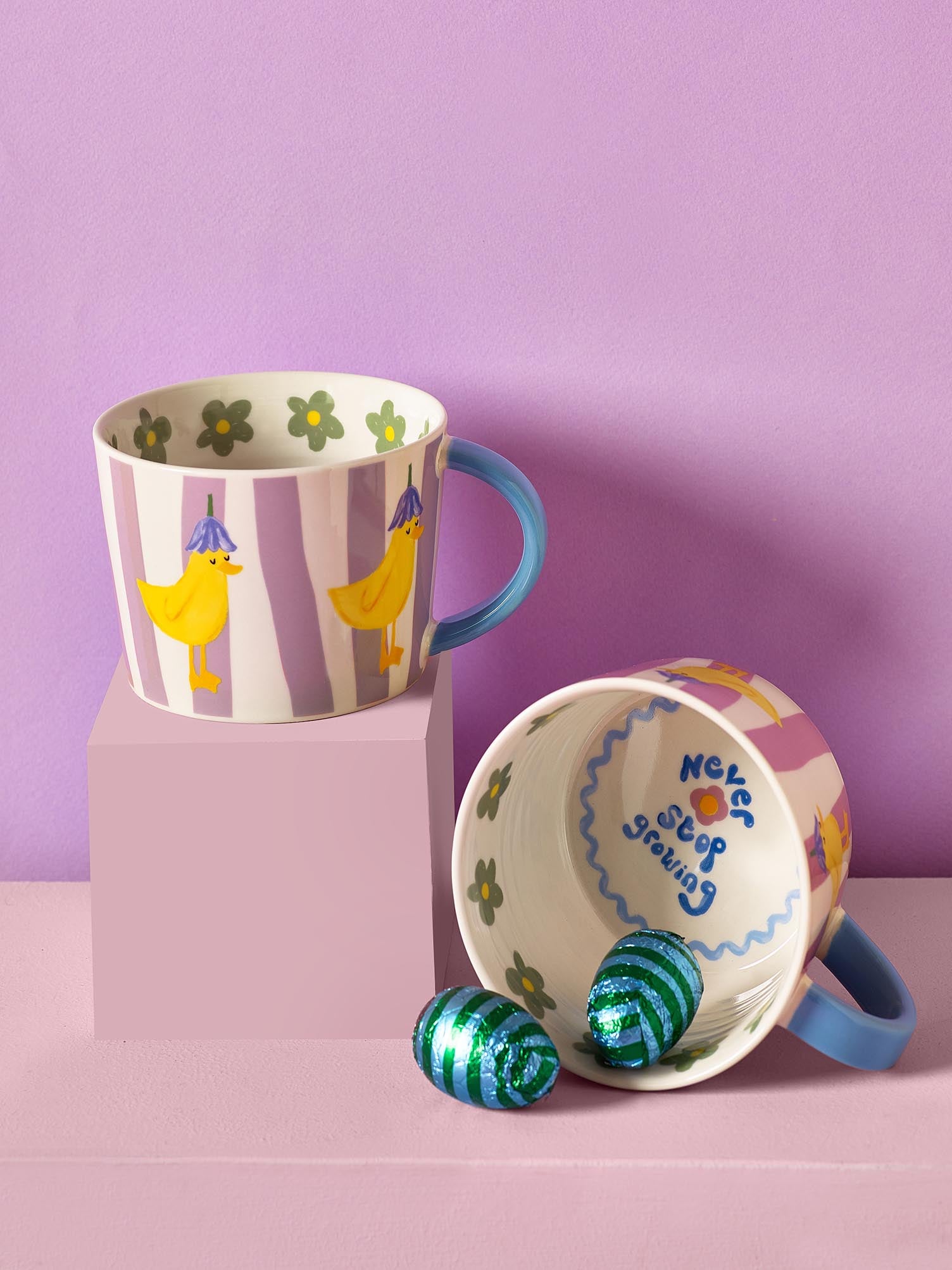 Eleanor Bowmer Bloom & Grow Duck Mug