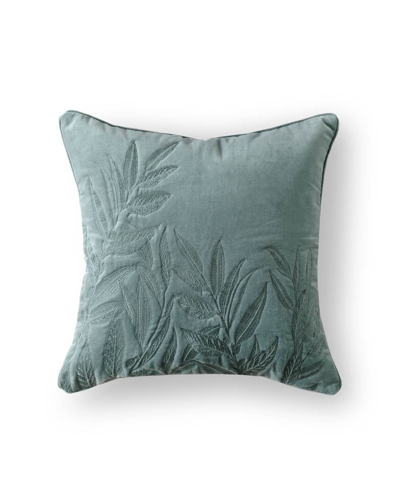 Kew Gardens Laurus Cushion Olive 50x50cm