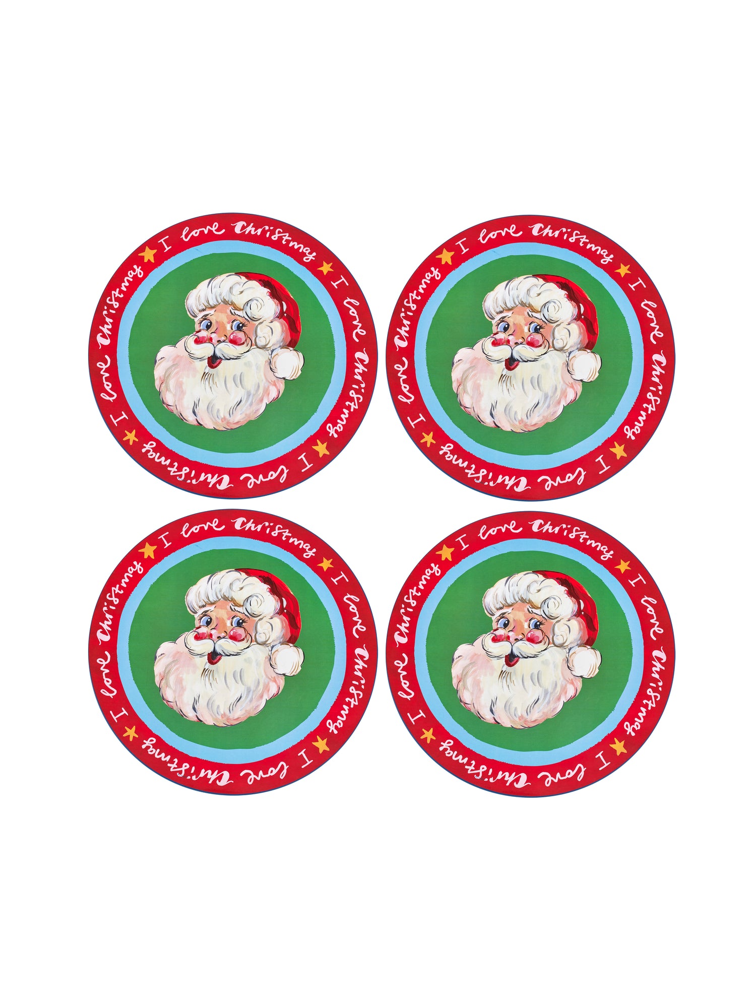 Eleanor Bowmer Fabulously Festive Set of 4 Placemats