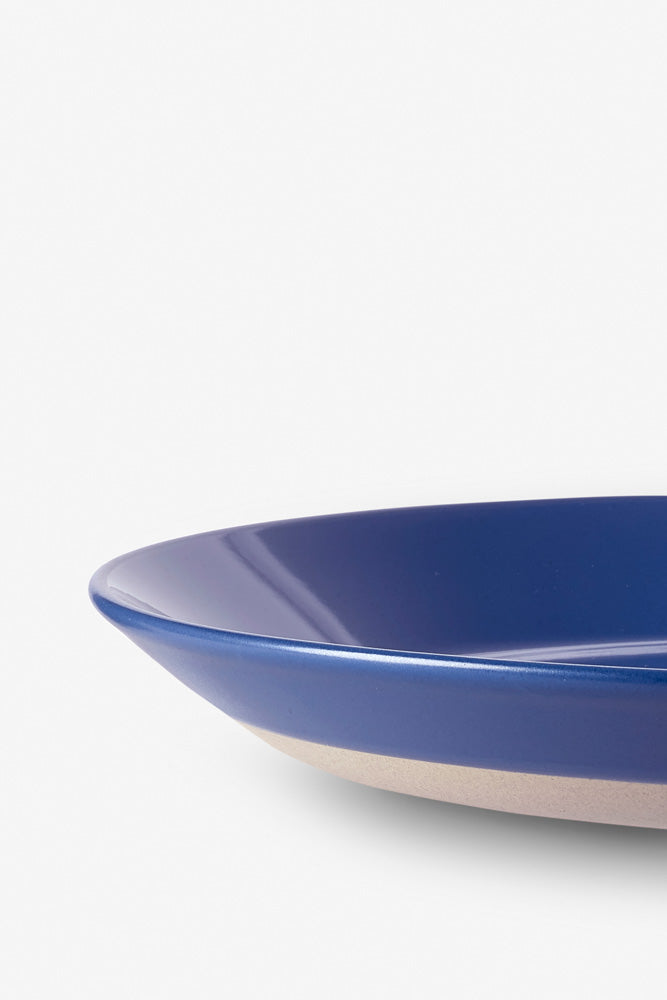 Sur La Table Blue Dinner Plate