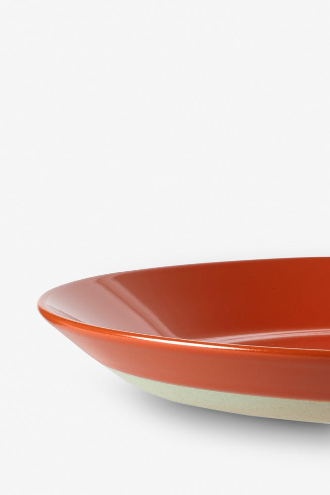 Sur La Table Orange Dinner Plate