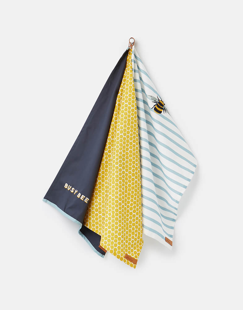 Joules Bee Tea Towel (Set of 3)