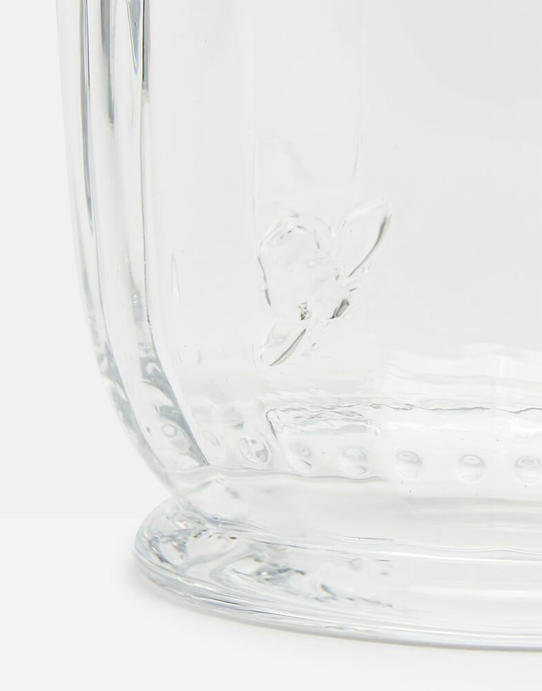 Joules Bee Glass Honey Pot & Wooden Drizzler