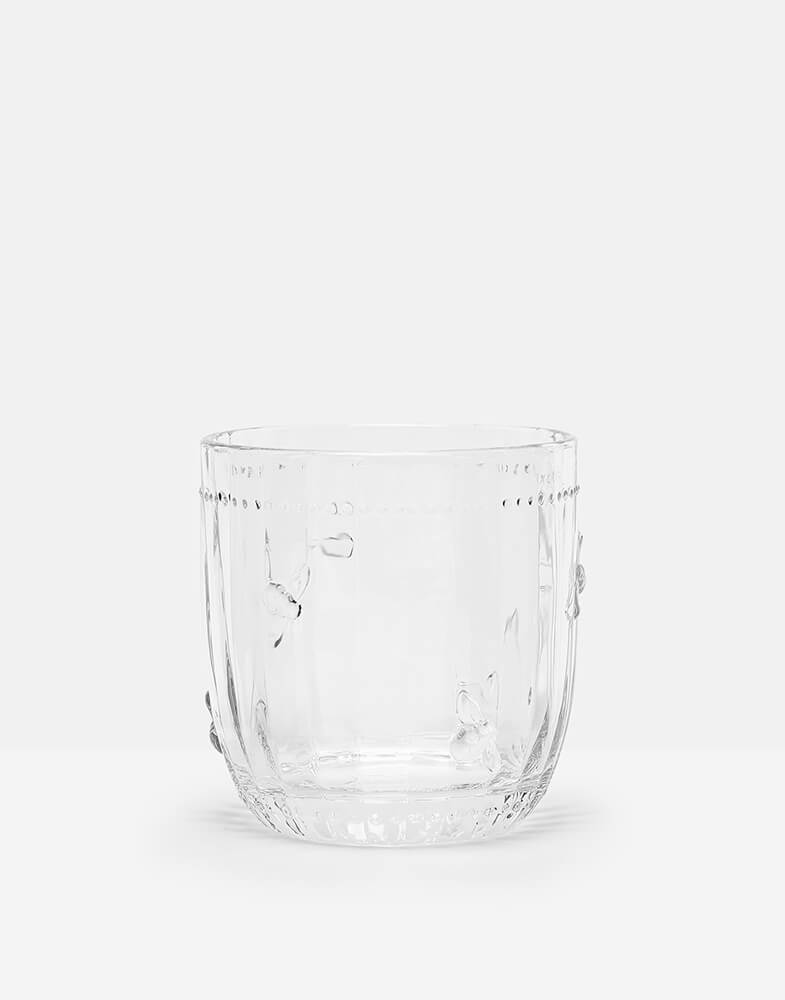 Joules Bee Glass Tumbler (Set of 4)