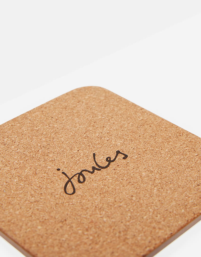 Joules Bee Stripe Coasters (Set of 4)