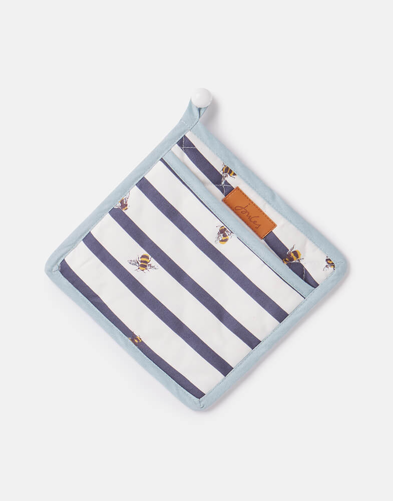 Joules Bee Striped Pan Grab