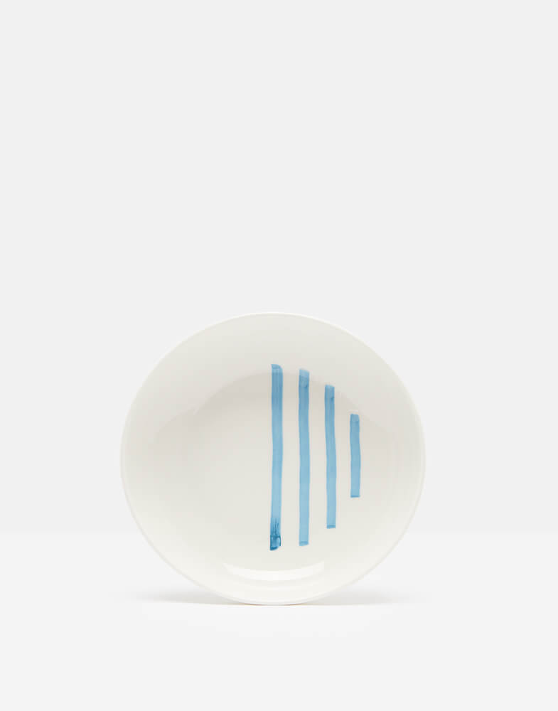 Joules Blue Stripe Pasta Bowl