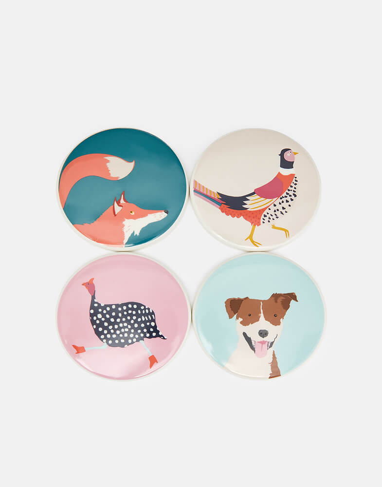 Joules Ceramic Coasters (Set of 4)