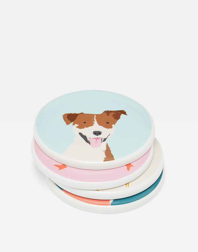 Joules Ceramic Coasters (Set of 4)