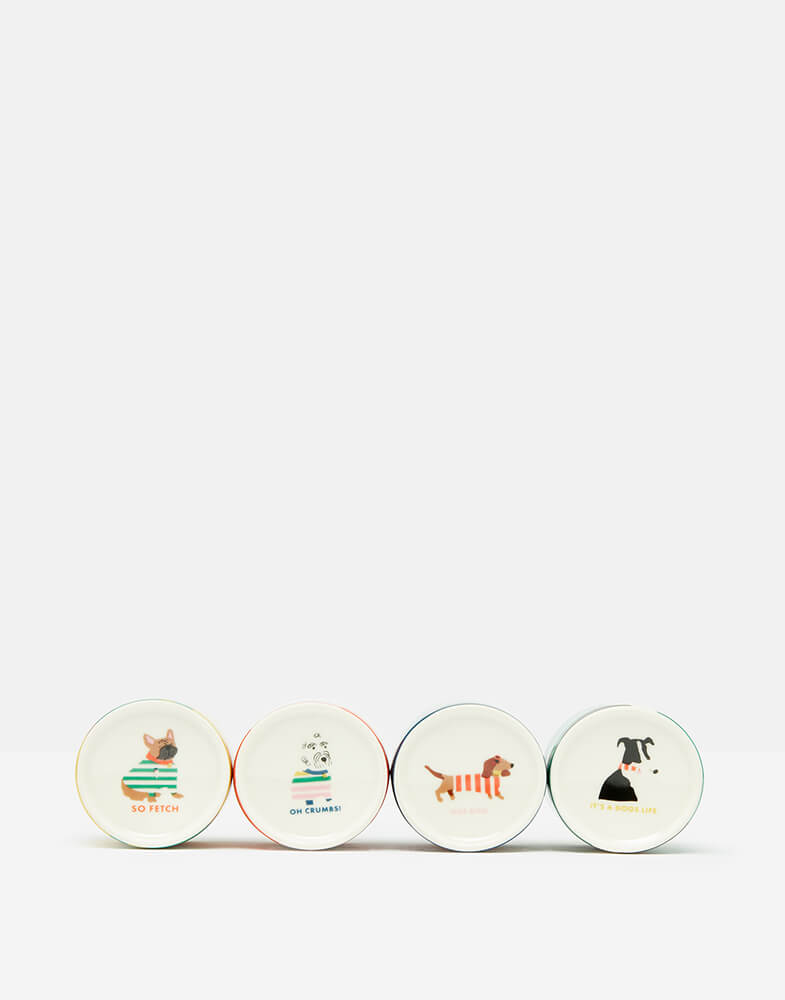 Joules Dog Egg Cups (Set of 4)