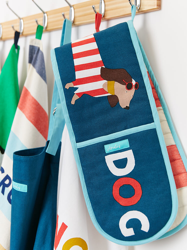 Joules Brightside Hot Dog Double Oven Glove