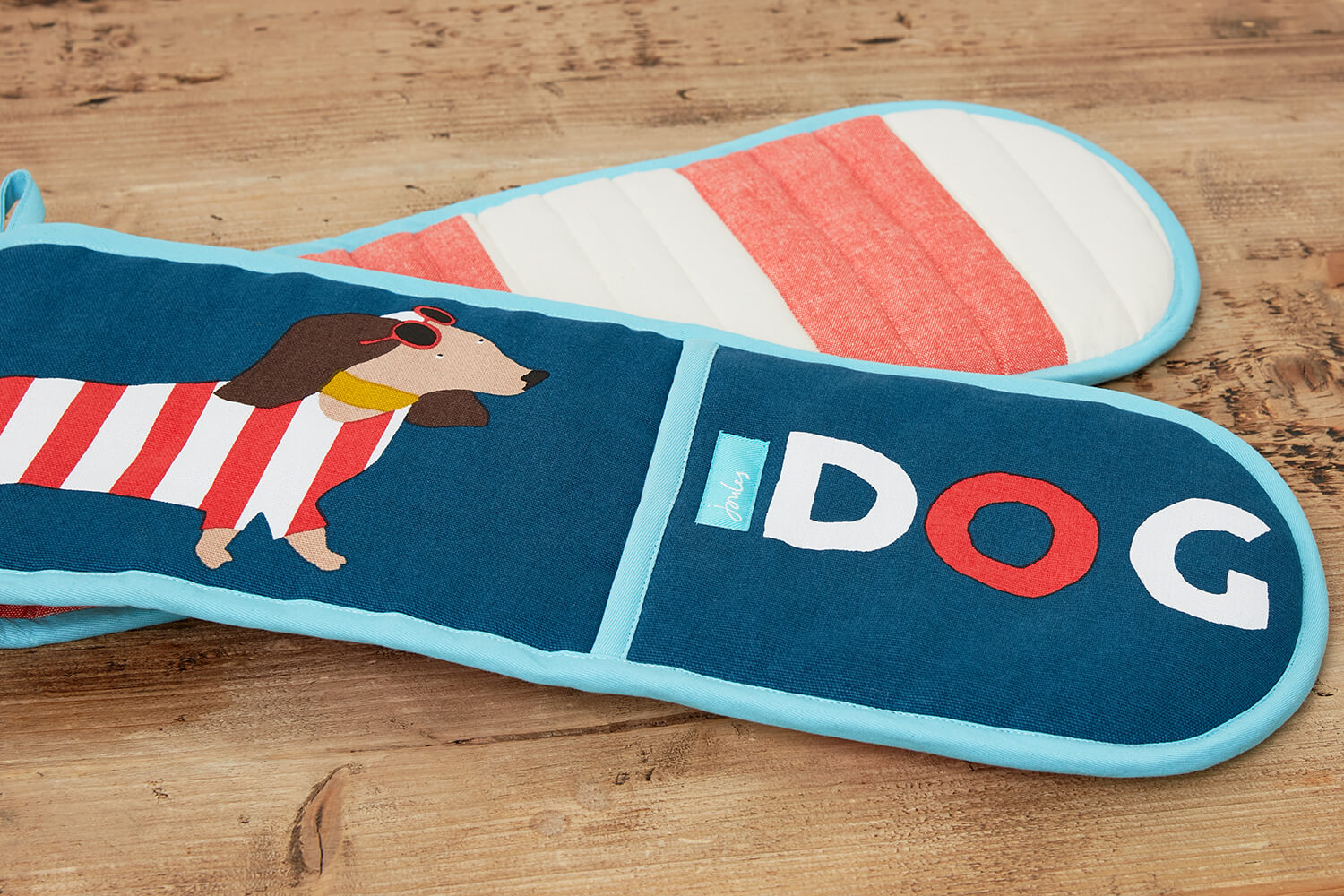 Joules Brightside Hot Dog Double Oven Glove