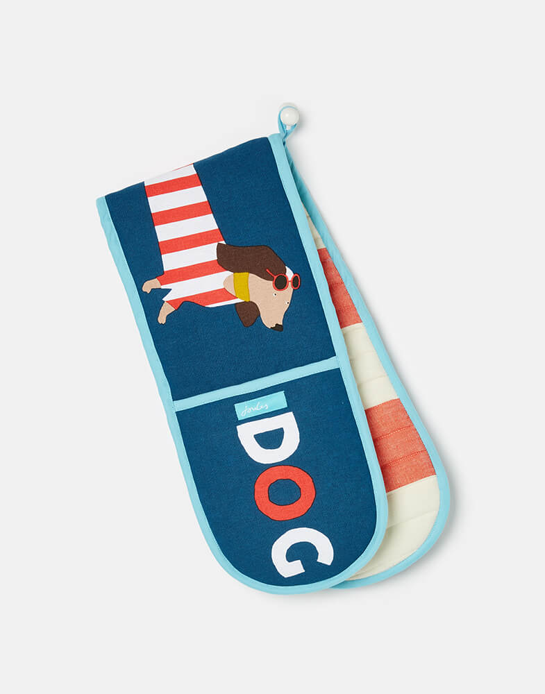 Joules Brightside Hot Dog Double Oven Glove