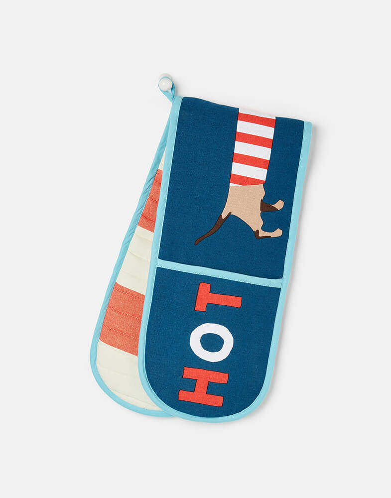Joules Brightside Hot Dog Double Oven Glove