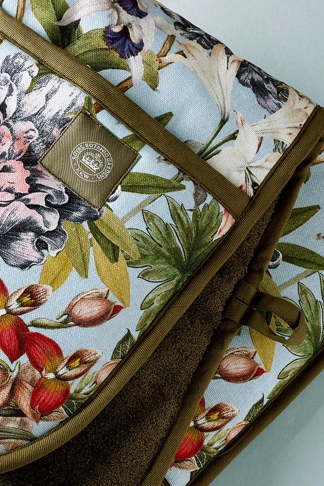 Kew Gardens Bee Floral Double Oven Glove
