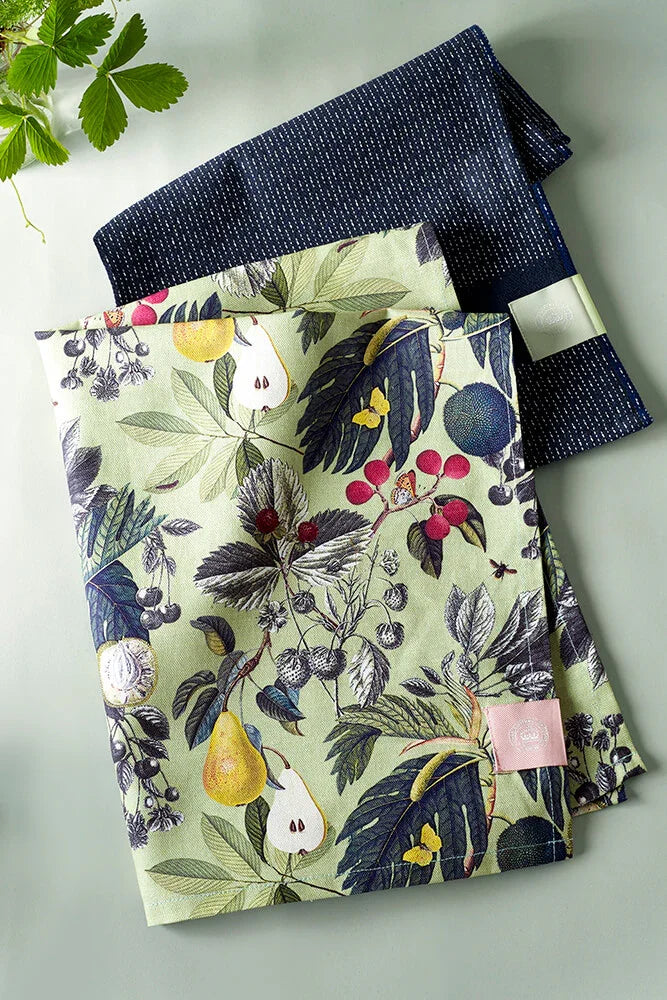 Kew Gardens Fruit and Floral Tea Towel (Set of 2)