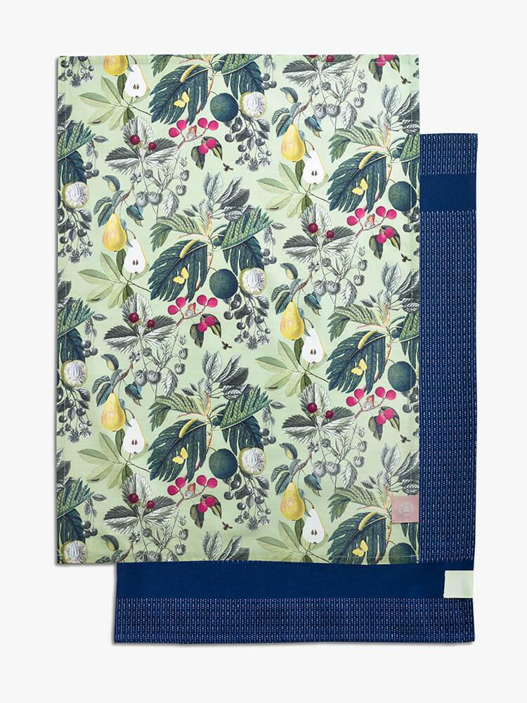 Kew Gardens Fruit and Floral Tea Towel (Set of 2)