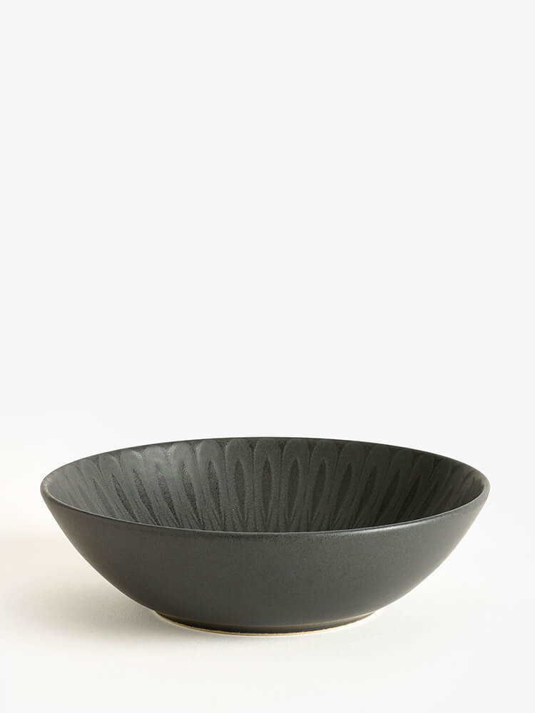 Kew Gardens Living Jewels Black Cereal Bowl