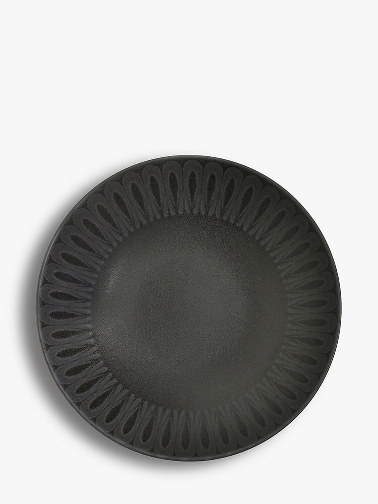 Kew Gardens Living Jewels Black Pasta Bowl