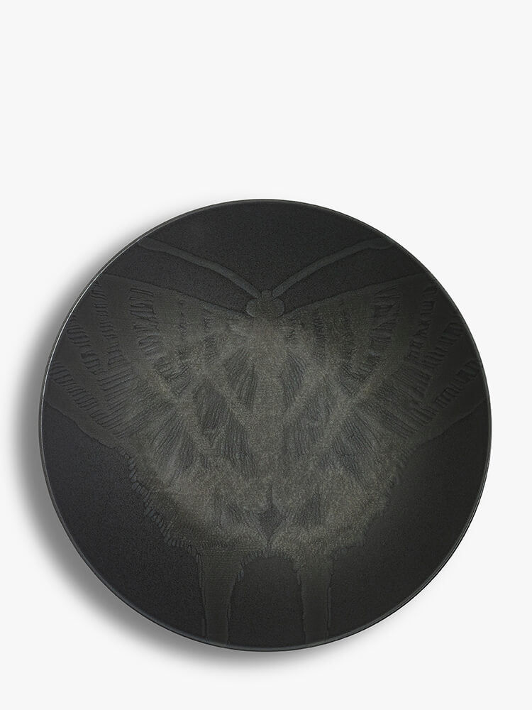 Kew Gardens Living Jewels Black Salad Bowl