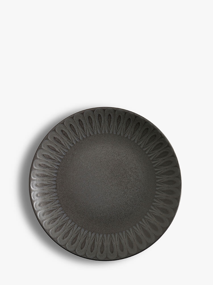 Kew Gardens Living Jewels Black Side Plate