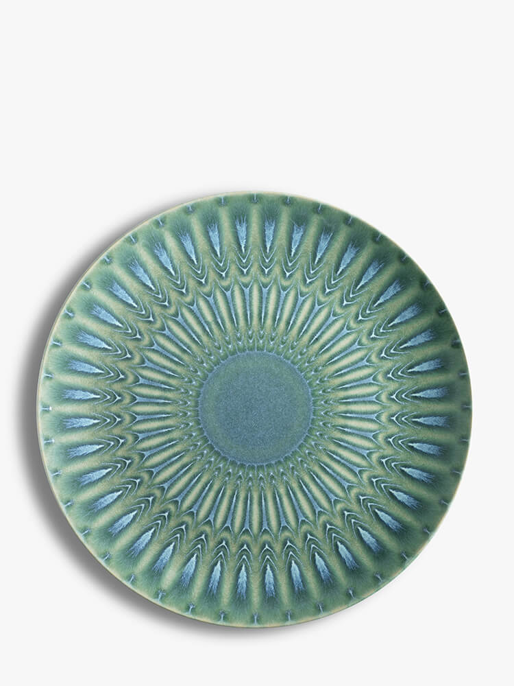 Kew Gardens Living Jewels Green Serve Platter