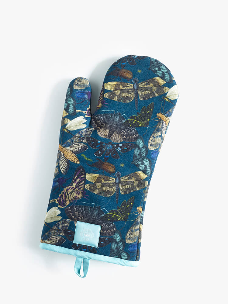 Kew Gardens Living Jewels Midnight Single Oven Glove