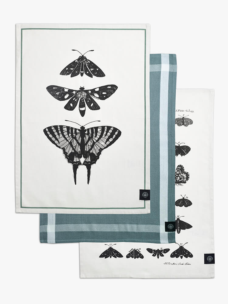 Kew Gardens Living Jewels Tea Towels (Set of 3)