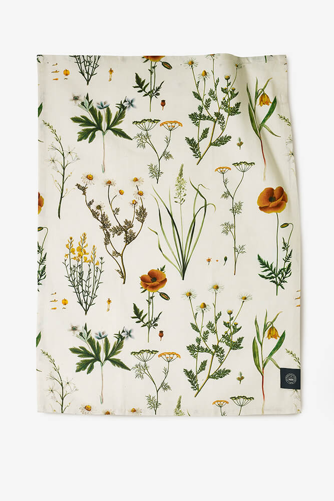 Kew Gardens Wild Floral Set of Two Tea Towels