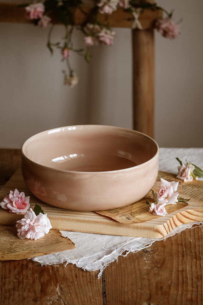 Nosse Svelte Salad Bowl 23 - Rose