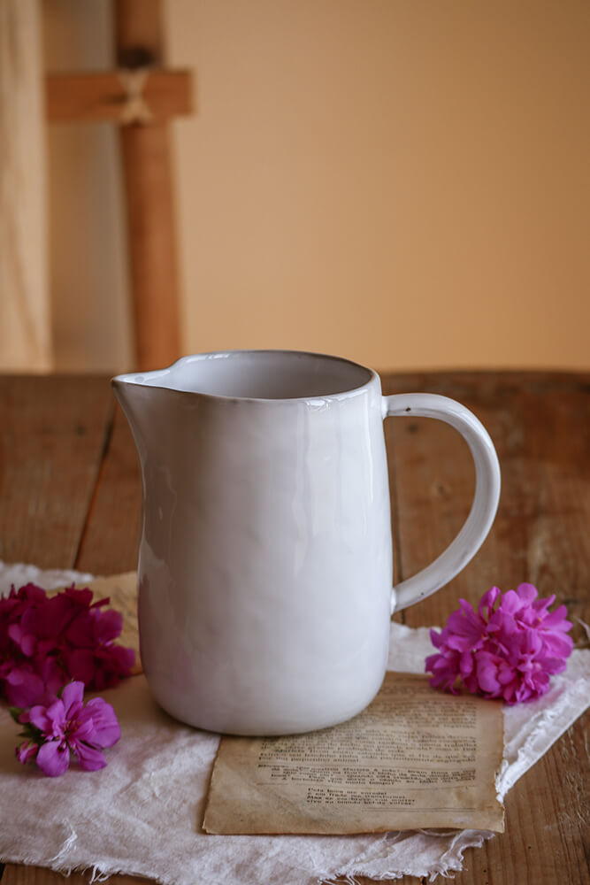 Nosse Svelte Jug (1L) - Stone