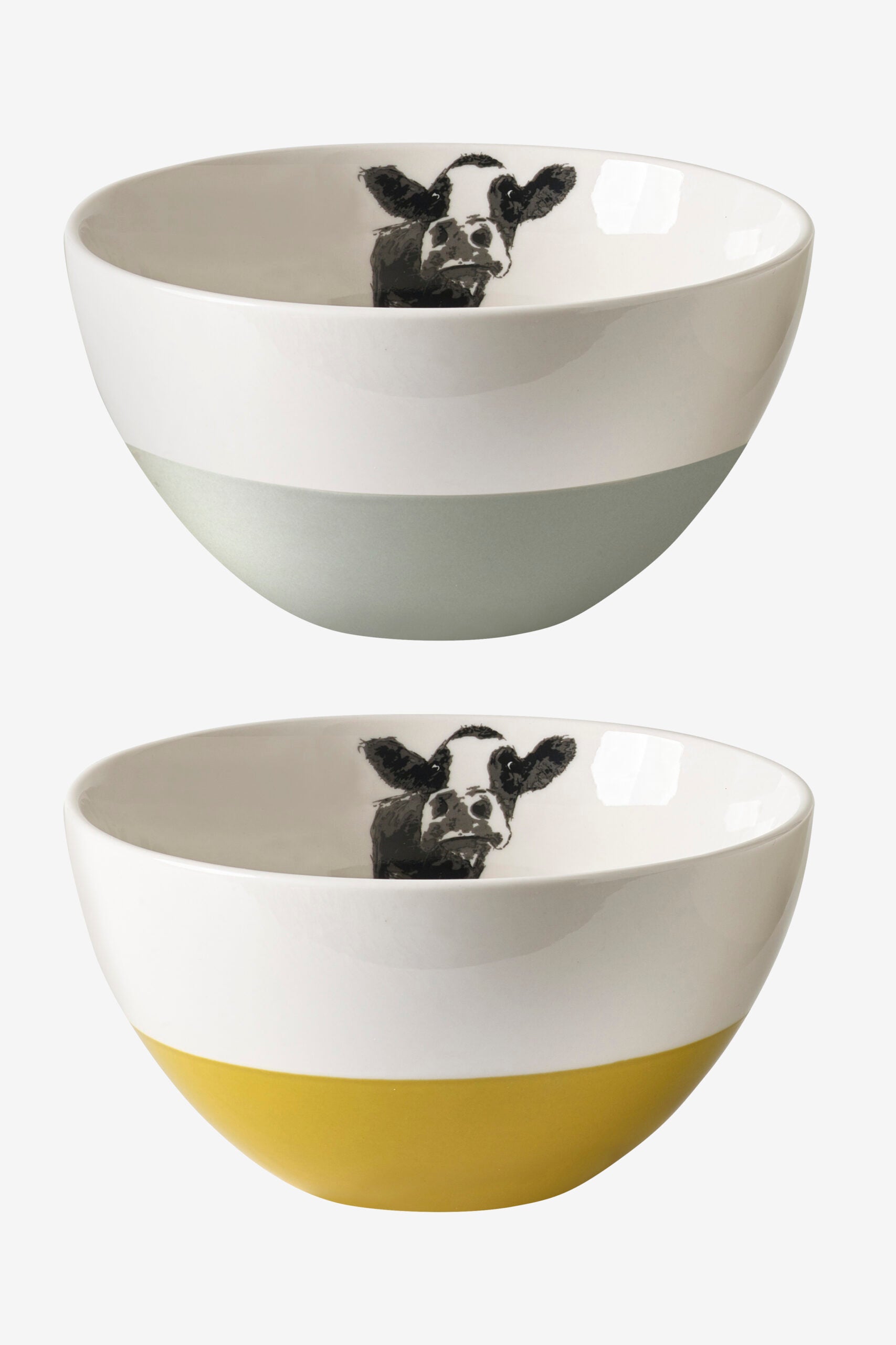 MM Sketch Moo Cereal Bowls Set of 2