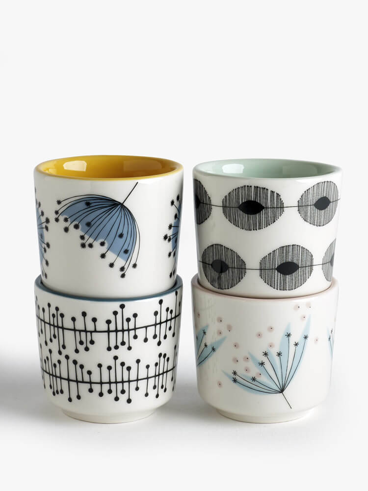 MissPrint Egg Cups Set of 4