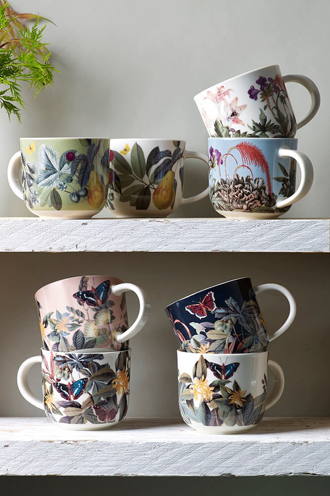 Kew Gardens Bee Floral Mug