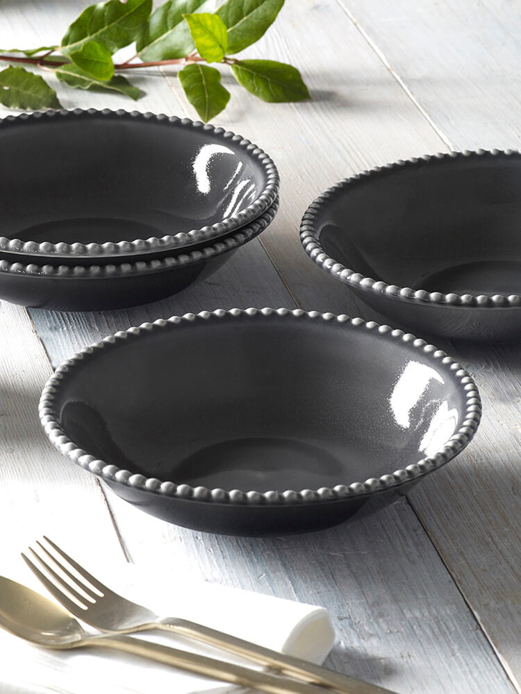 MM Living Grey Bobble Pasta Bowl