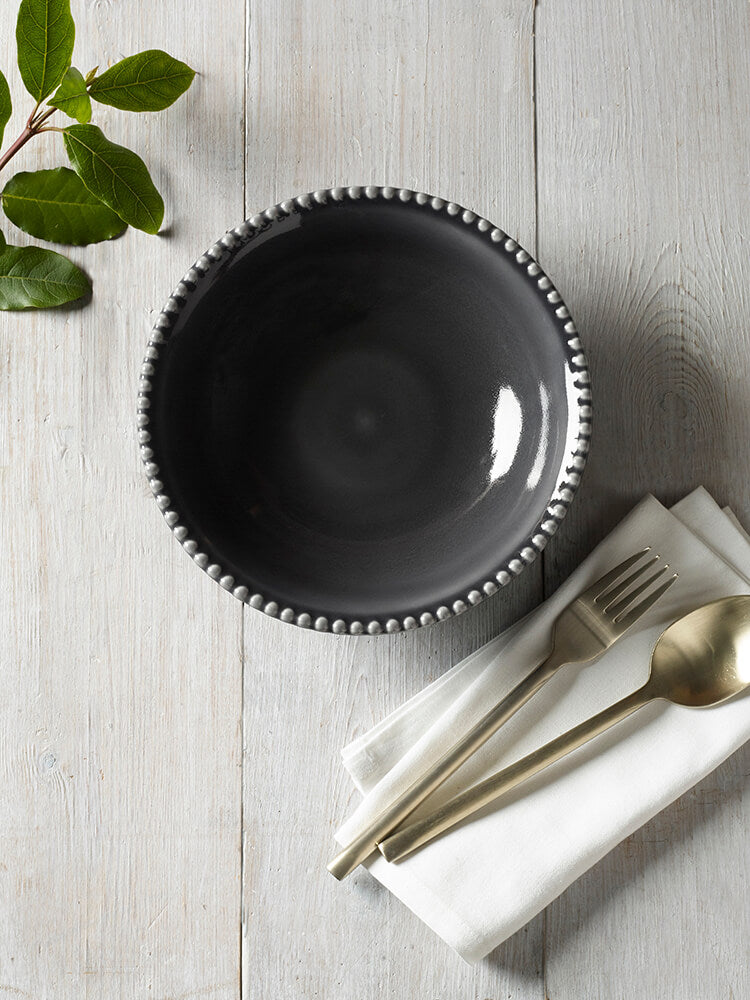 MM Living Grey Bobble Pasta Bowl