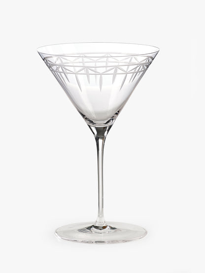 Kew Gardens Palm House Martini Set of 2 Glasses