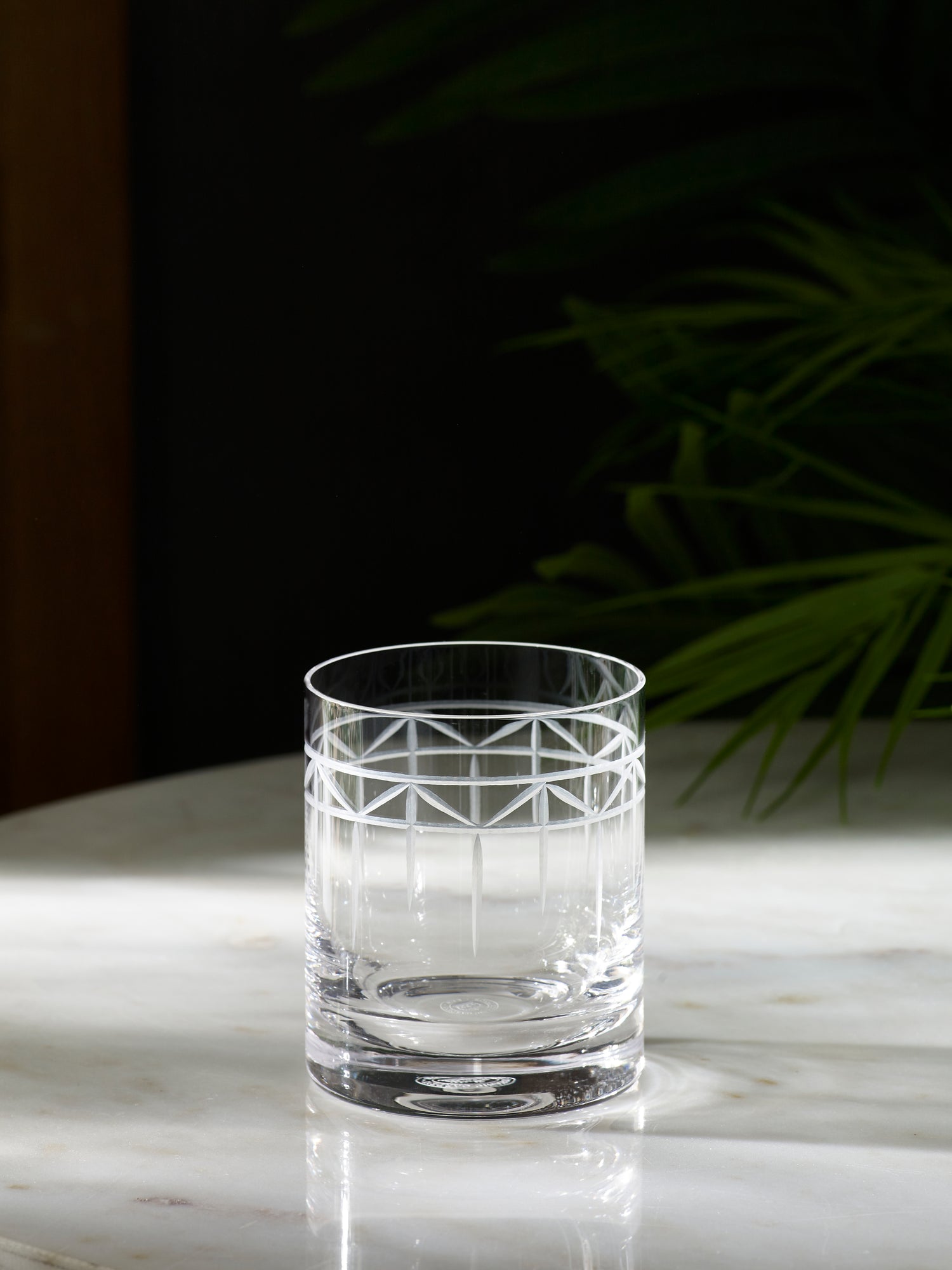 Kew Gardens Palm House Whiskey Glass Set of 2