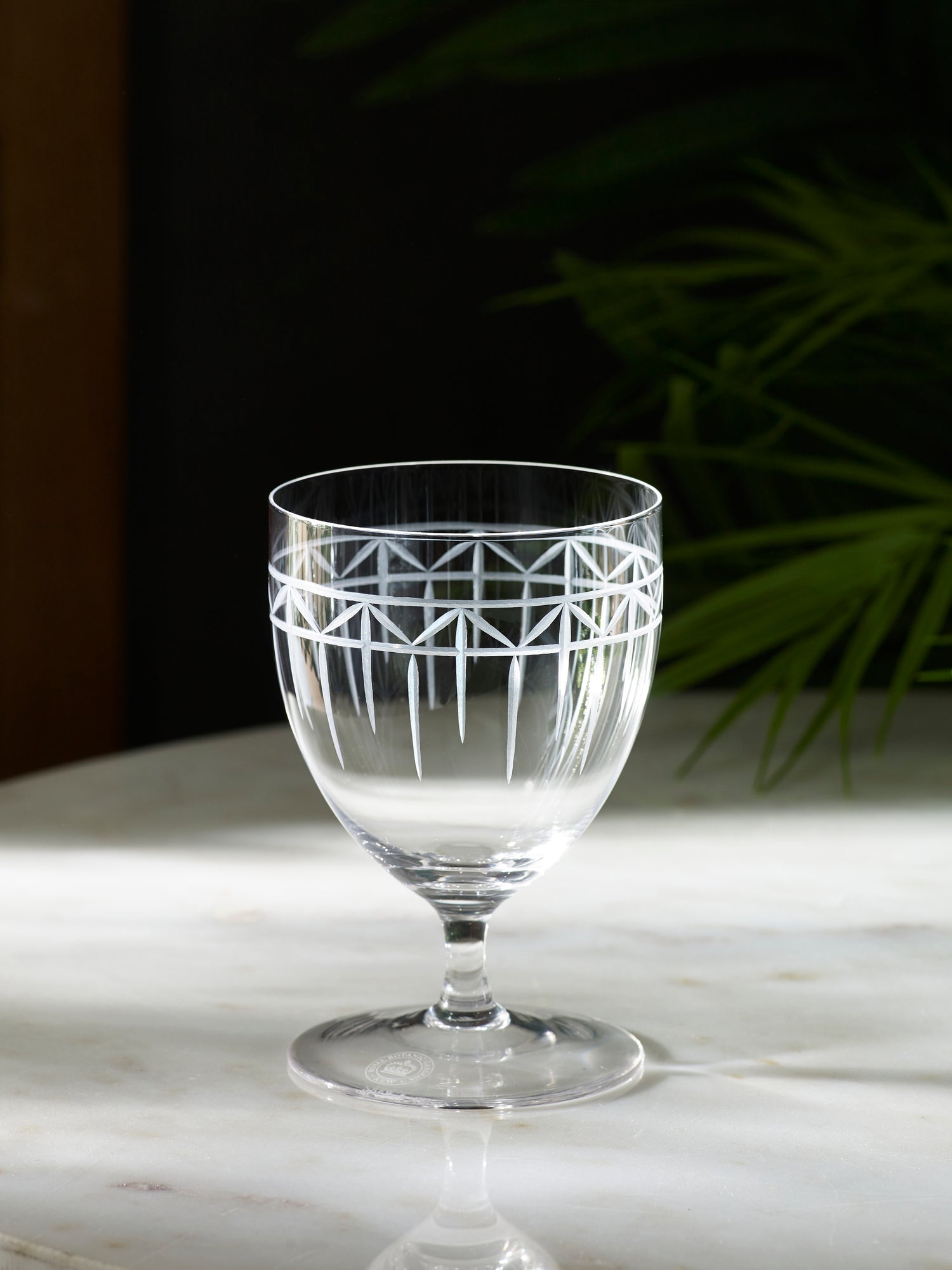 Kew Gardens Palm House Wine Glass Set of 2