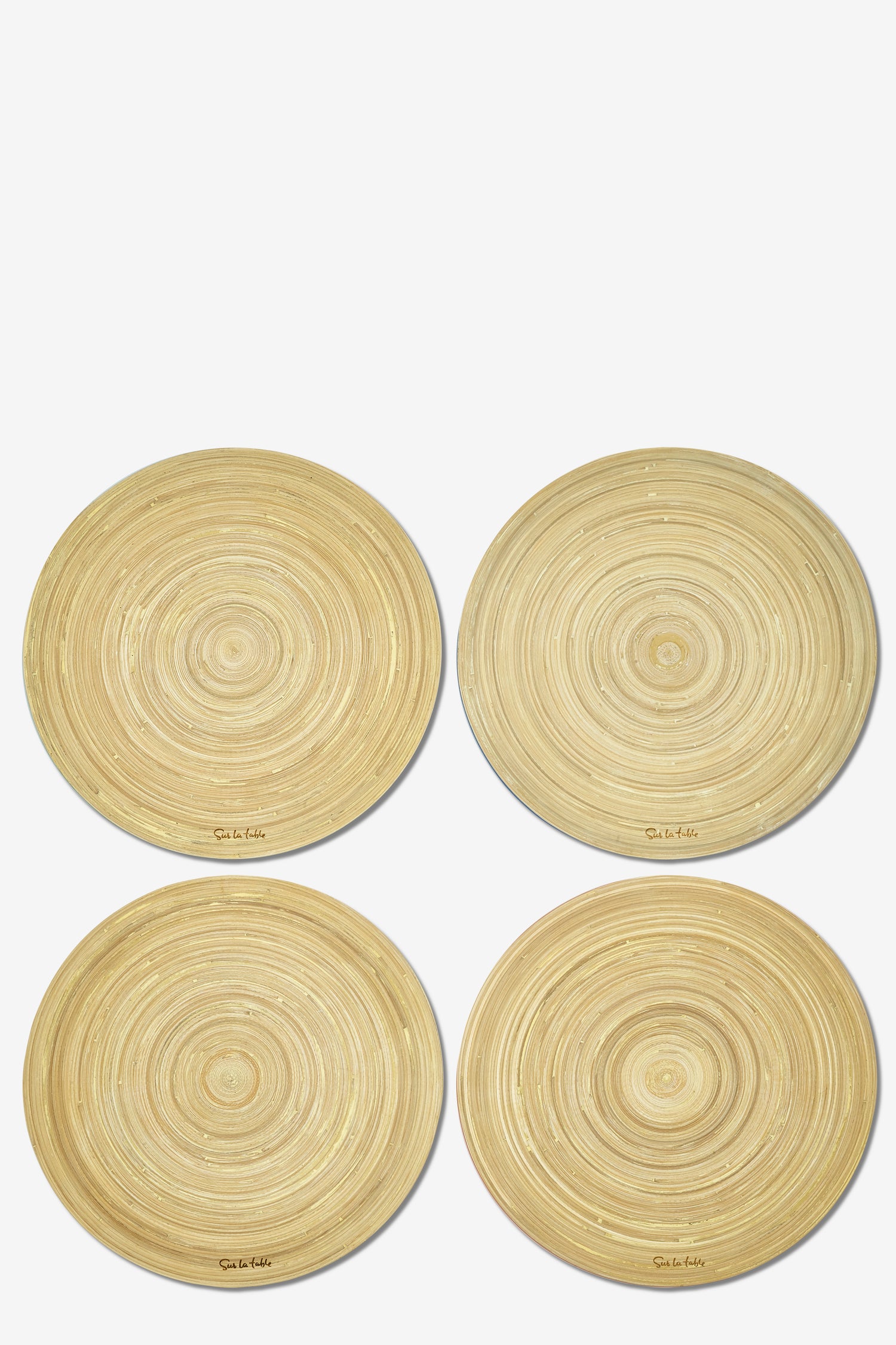 Sur La Table Bamboo Round Placemats (Set of 4)