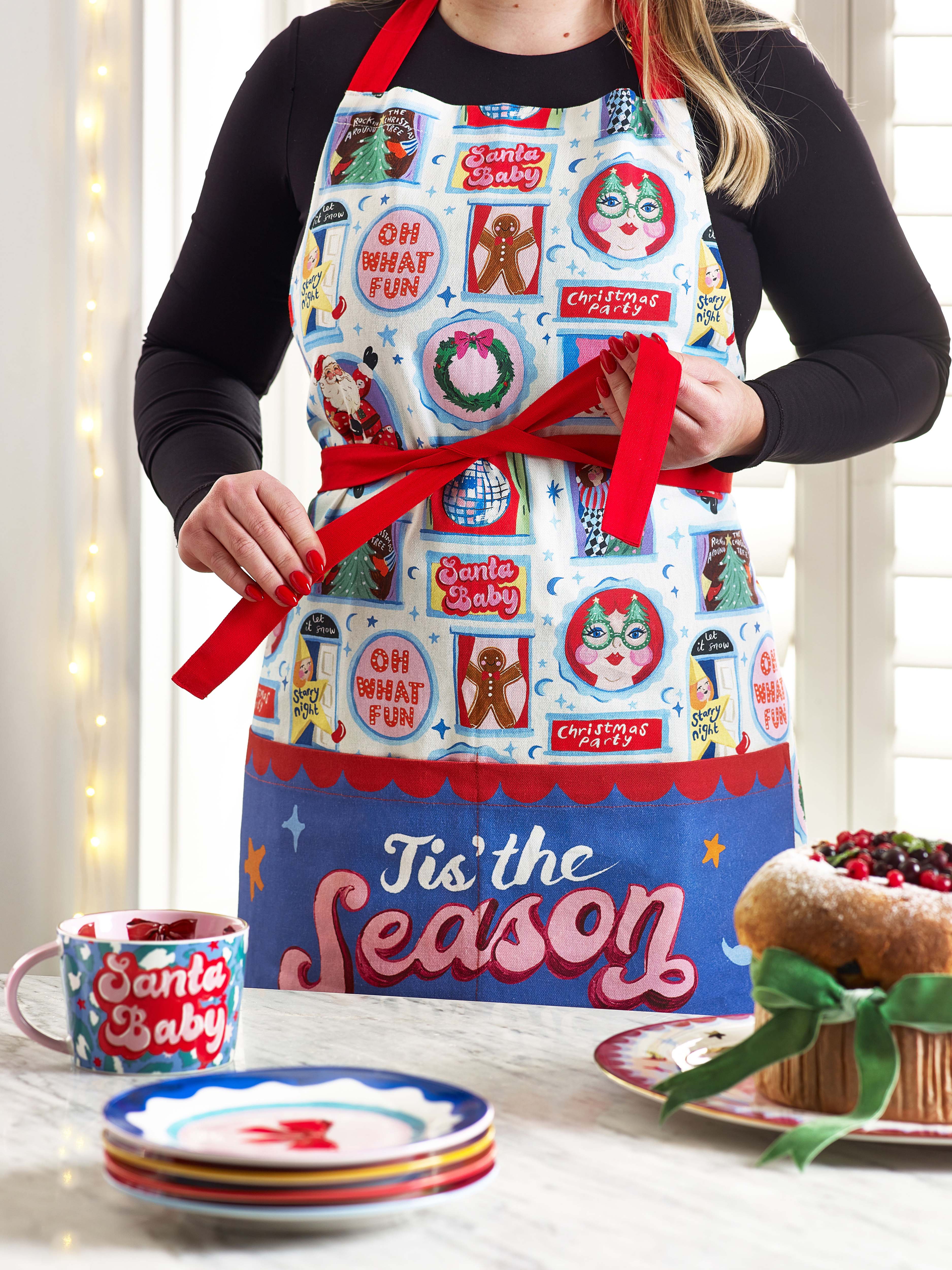 Eleanor Bowmer Festive Icon Apron